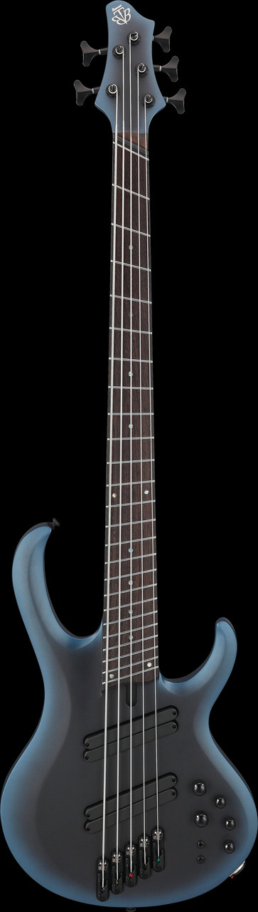 Ibanez BTB Bass Workshop 5 String Electric Bass Multi Scale - Midnight Arctic Ocean Matte (BTB605MSMAM)