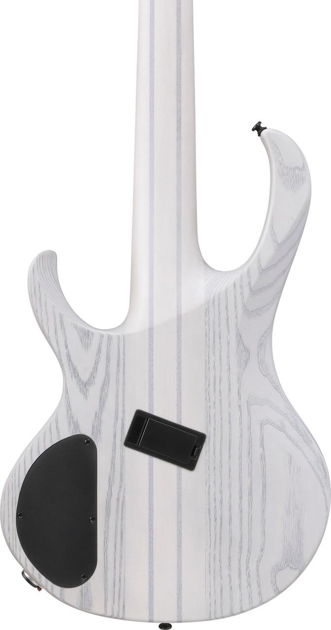 Ibanez BTB Bass Workshop 5 String Electric Bass w/Case Multi scale - Transparent White Flat (BTB865MSTWF)