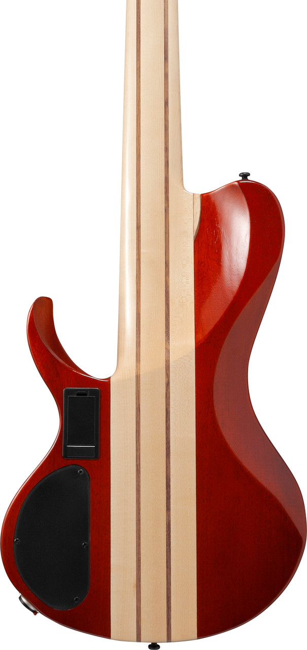 Ibanez BTB Bass Workshop 6 String Electric Bass  - Weathered Black Low Gloss (BTB866SCWKL)
