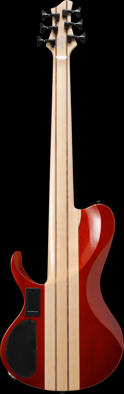 Ibanez BTB Bass Workshop 6 String Electric Bass  - Weathered Black Low Gloss (BTB866SCWKL)