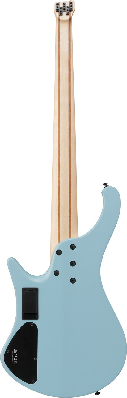 Ibanez EHB Ergonomic Headless Bass 5 String - Purist Blue Matte (EHB605PRM)