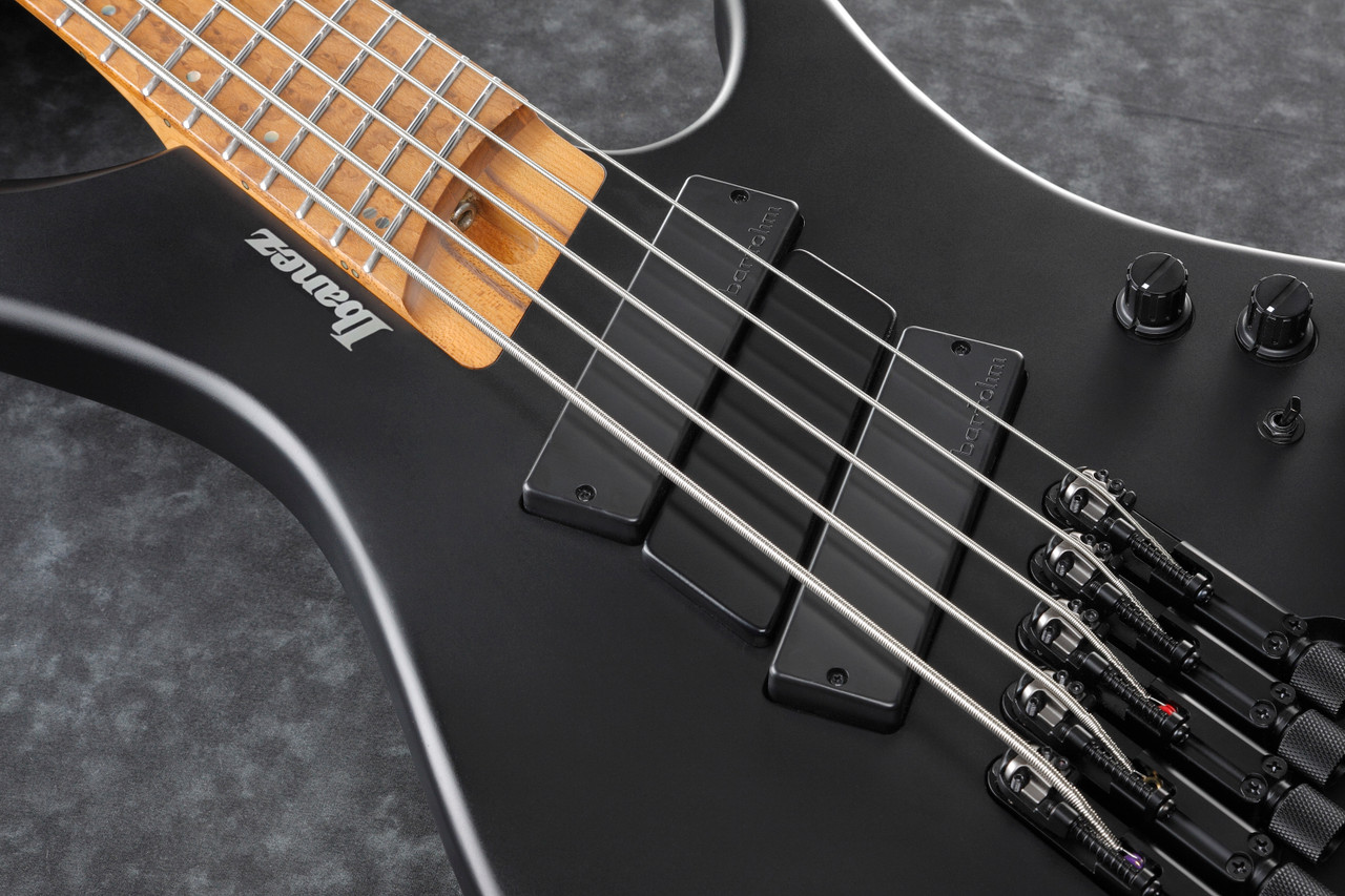 Ibanez EHB Ergonomic Headless Bass 5 String w/Bag Multi scale - Black Flat (EHB1005MSBKF)