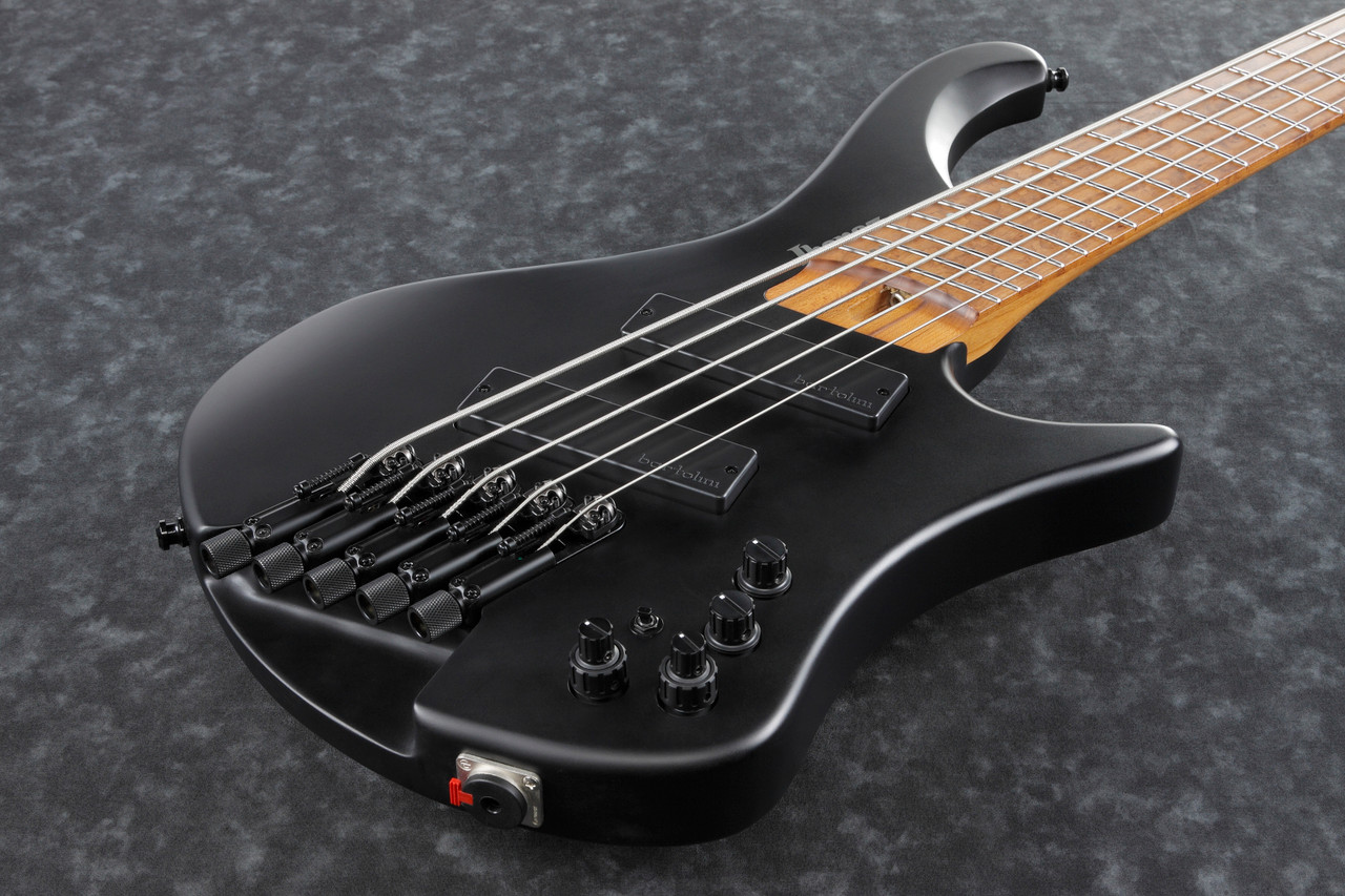 Ibanez EHB Ergonomic Headless Bass 5 String w/Bag Multi scale - Black Flat (EHB1005MSBKF)