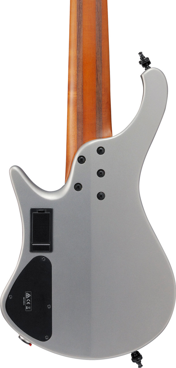 Ibanez EHB Ergonomic Headless Bass 6 String w/Bag Multi Scale - Metallic Gray Matte (EHB1006MSMGM)