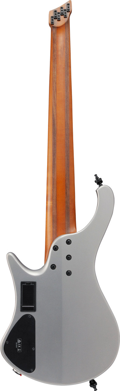 Ibanez EHB Ergonomic Headless Bass 6 String w/Bag Multi Scale - Metallic Gray Matte (EHB1006MSMGM)