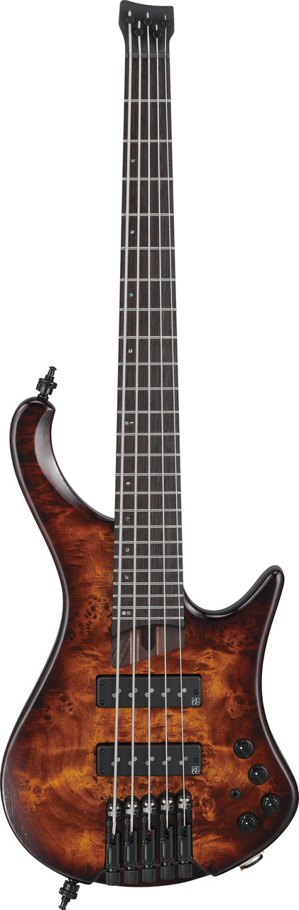 Ibanez EHB Ergonomic Headless Bass 5 String w/Bag - Dragon Eye Burst Low Gloss (EHB1505SDEL)