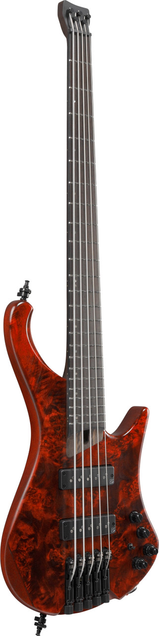 Ibanez EHB Ergonomic Headless Bass 5 String w/Bag - Stained Wine Red Low Gloss (EHB1505SWL)