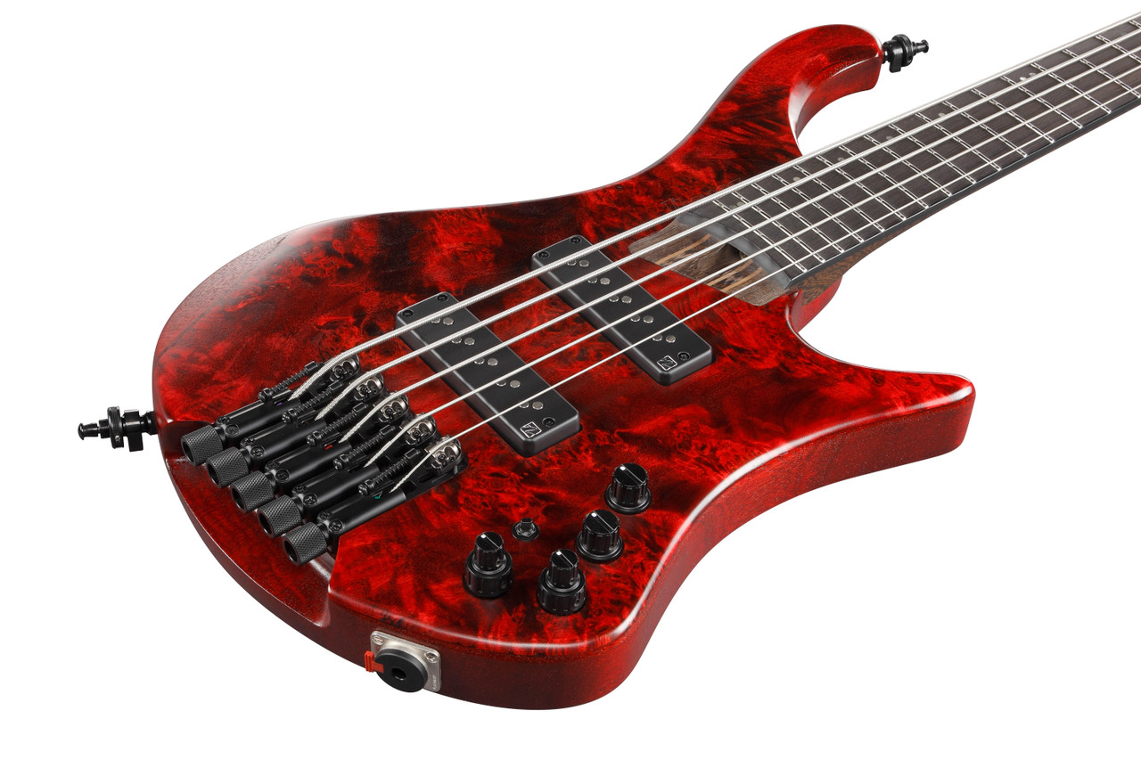 Ibanez EHB Ergonomic Headless Bass 5 String w/Bag - Stained Wine Red Low Gloss (EHB1505SWL)