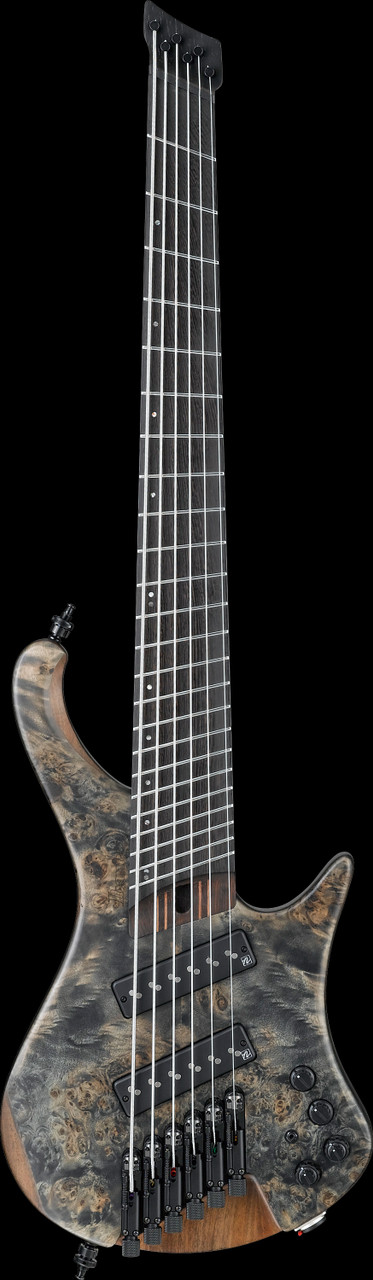 Ibanez EHB Ergonomic Headless Bass 6str w/Bag Multi scale - Black Ice Flat (EHB1506MSBIF)|Musician Madness