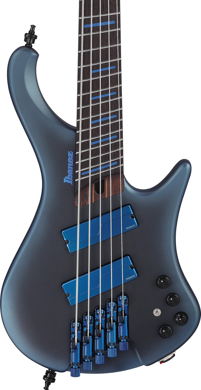 Ibanez EHB Ergonomic Headless Bass 5 String w/Bag - Midnight Arctic Ocean Matte (EHB5MSBSPMAM)