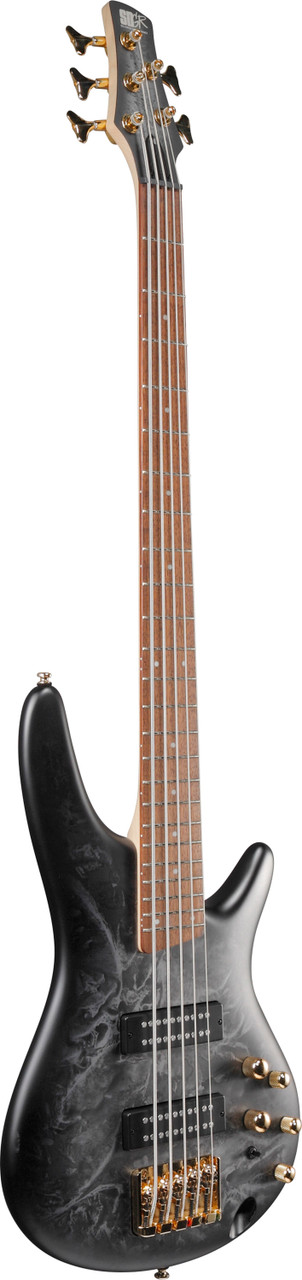 Ibanez SR Standard 5 String Electric Bass - Black Ice Frozen Matte (SR305EDXBZM)