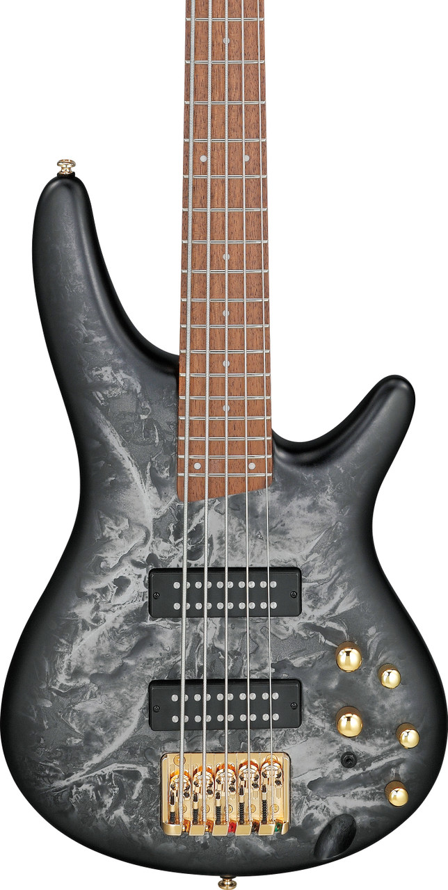Ibanez SR Standard 5str Electric Bass - Black Ice Frozen Matte (SR305EDXBZM)|Musician Madness