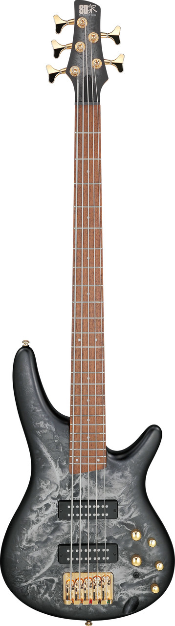 Ibanez SR Standard 5str Electric Bass - Black Ice Frozen Matte (SR305EDXBZM)|Musician Madness
