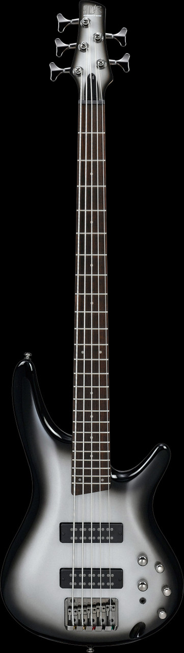 Ibanez SR Standard 5str Electric Bass - Metallic Silver Sunburst (SR305EMSS)|Musician Madness