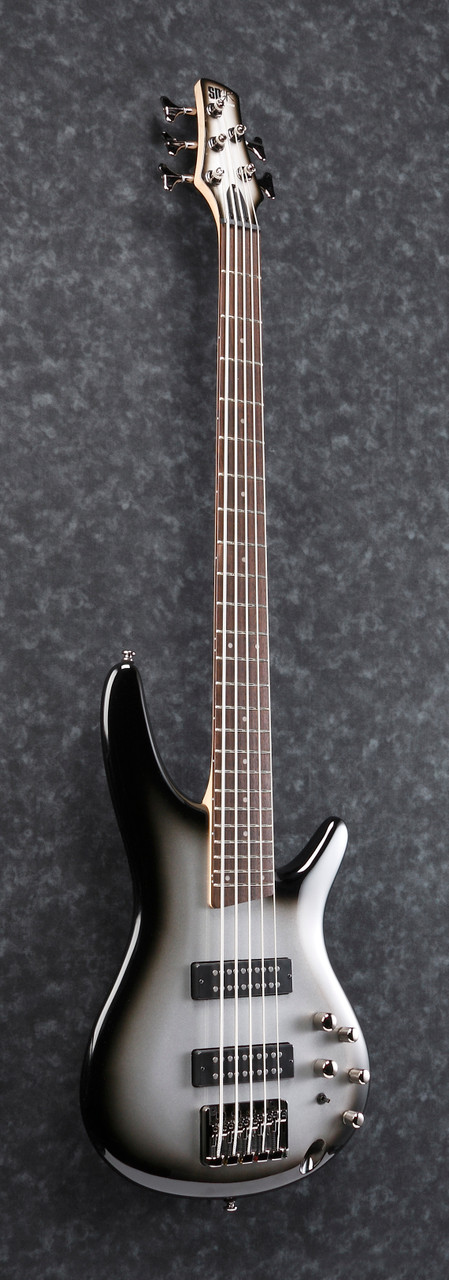 Ibanez SR Standard 5str Electric Bass - Metallic Silver Sunburst (SR305EMSS)|Musician Madness