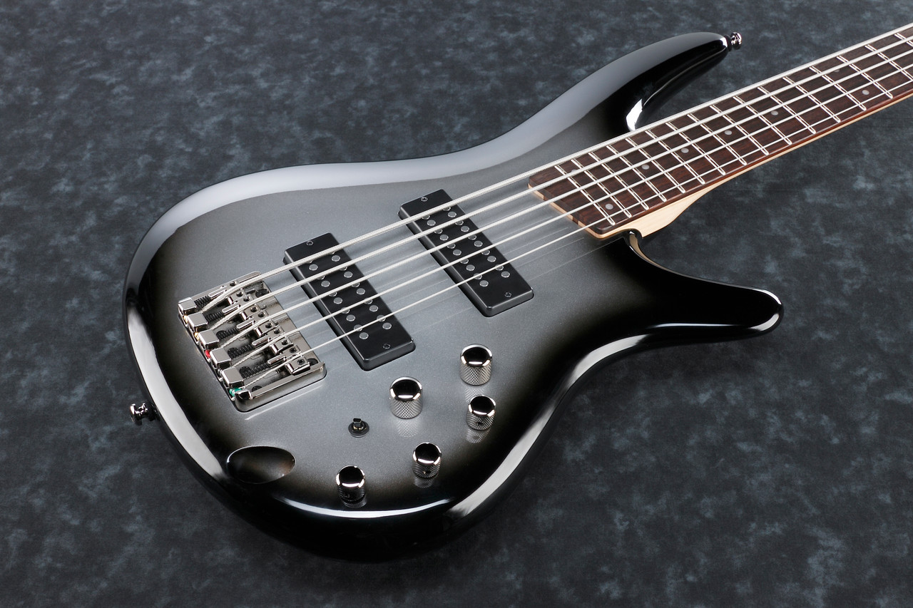 Ibanez SR Standard 5str Electric Bass - Metallic Silver Sunburst (SR305EMSS)|Musician Madness