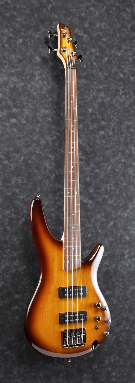 Ibanez SR Standard 4 String Electric Bass - Fretless - Brown Burst (SR370EFBBT)