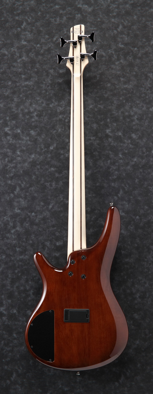 Ibanez SR Standard 4str Electric Bass - Fretless - Brown Burst (SR370EFBBT)|Musician Madness