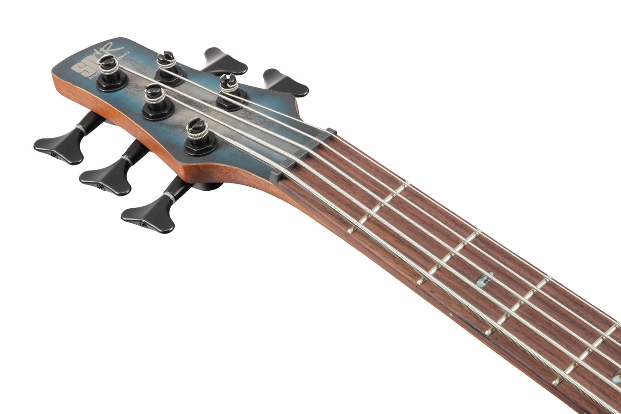 Ibanez SR Standard 5str Electric Bass - Cosmic Blue Starburst Flat (SR605ECTF)|Musician Madness