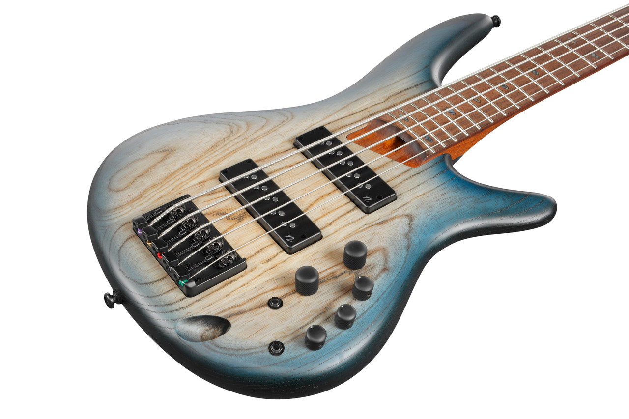 Ibanez SR Standard 5str Electric Bass - Cosmic Blue Starburst Flat (SR605ECTF)|Musician Madness
