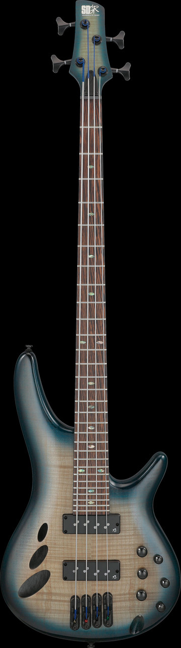 Ibanez SR Bass Workshop 4str Electric Bass - Cosmic Blue Starburst Low Gloss (SRD900CTL)|Musician Madness