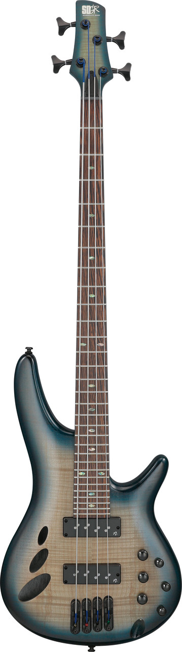 Ibanez SR Bass Workshop 4str Electric Bass - Cosmic Blue Starburst Low Gloss (SRD900CTL)|Musician Madness