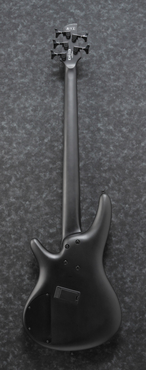 Ibanez SR Iron Label 5str Electric Bass - Multiscale - Black Flat (SRMS625EXBKF)|Musician Madness