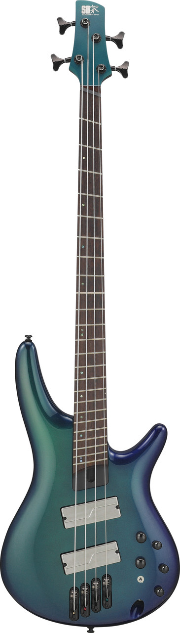 Ibanez SR Bass Workshop 4str Electric Bass - Multiscale - Blue Chameleon (SRMS720BCM)|Musician Madness