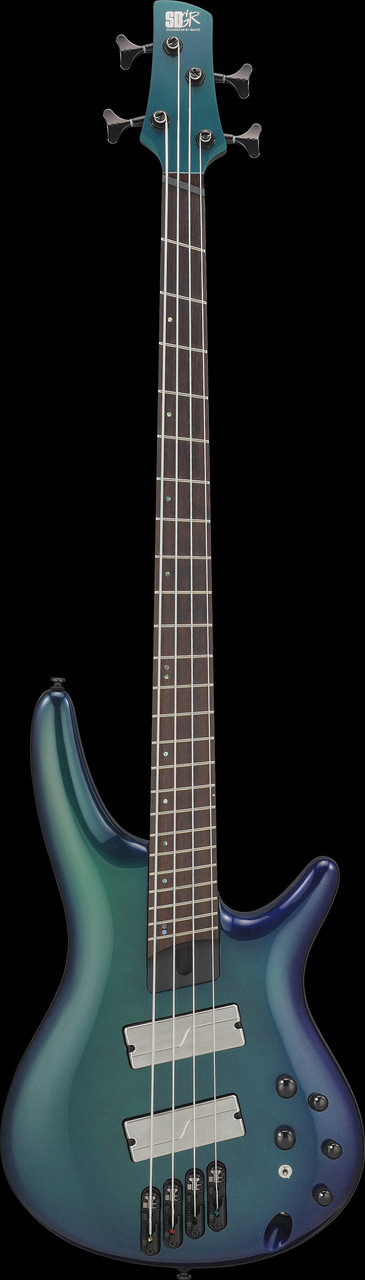 Ibanez SR Bass Workshop 4str Electric Bass - Multiscale - Blue Chameleon (SRMS720BCM)|Musician Madness