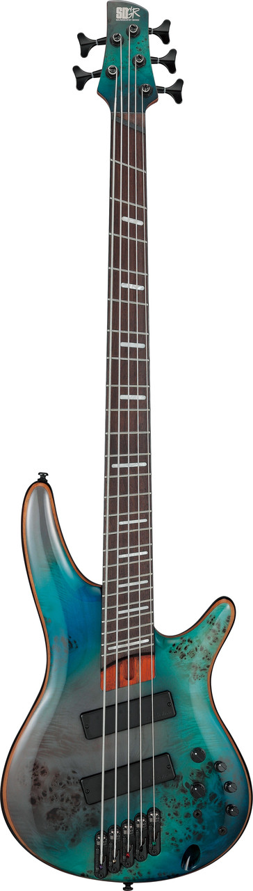 Ibanez SR Bass Workshop 5str Electric Bass - Multiscale - Tropical Seafloor (SRMS805TSR)|Musician Madness