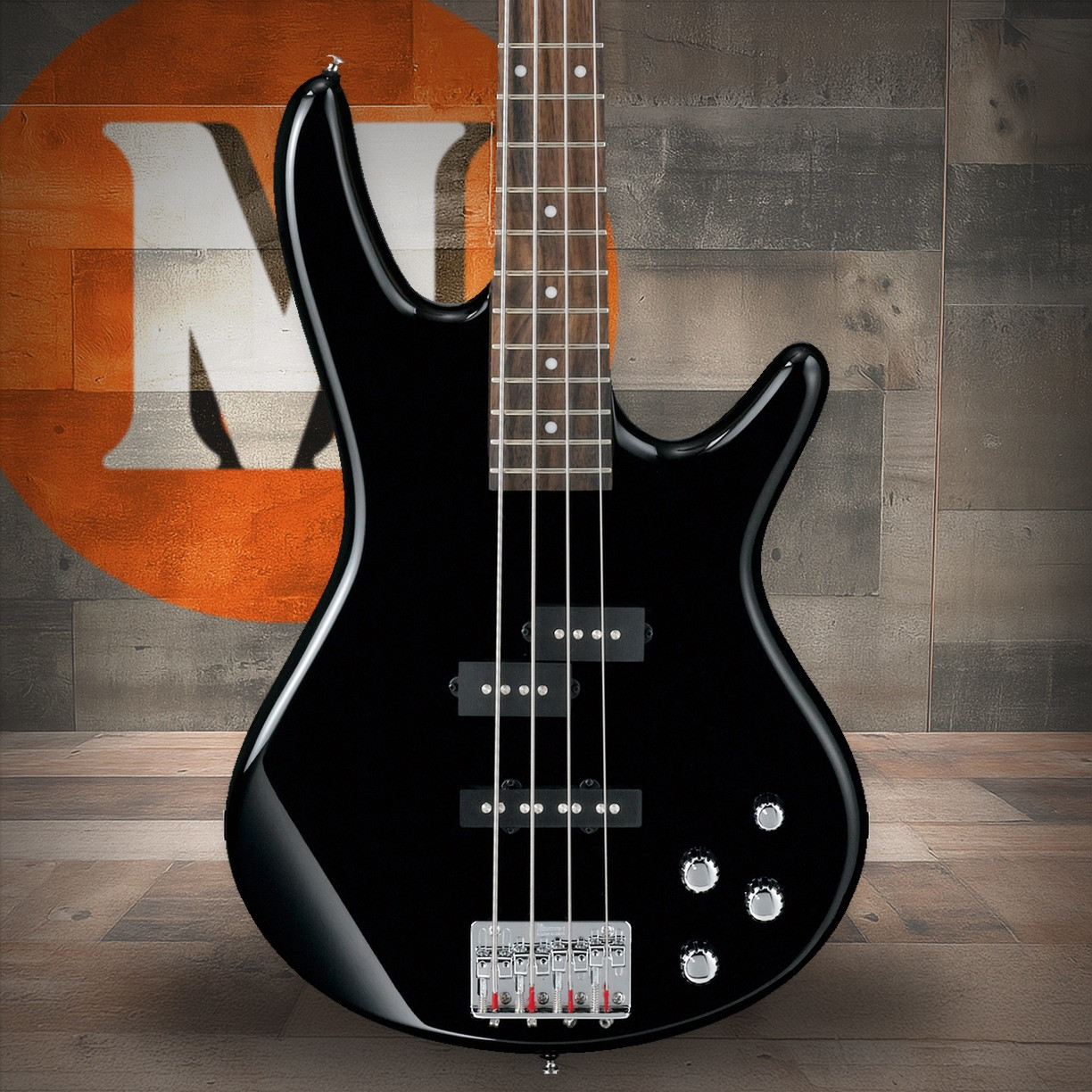 Ibanez Gio SR 4str Electric Bass - Black (GSR200BK)|Musician Madness