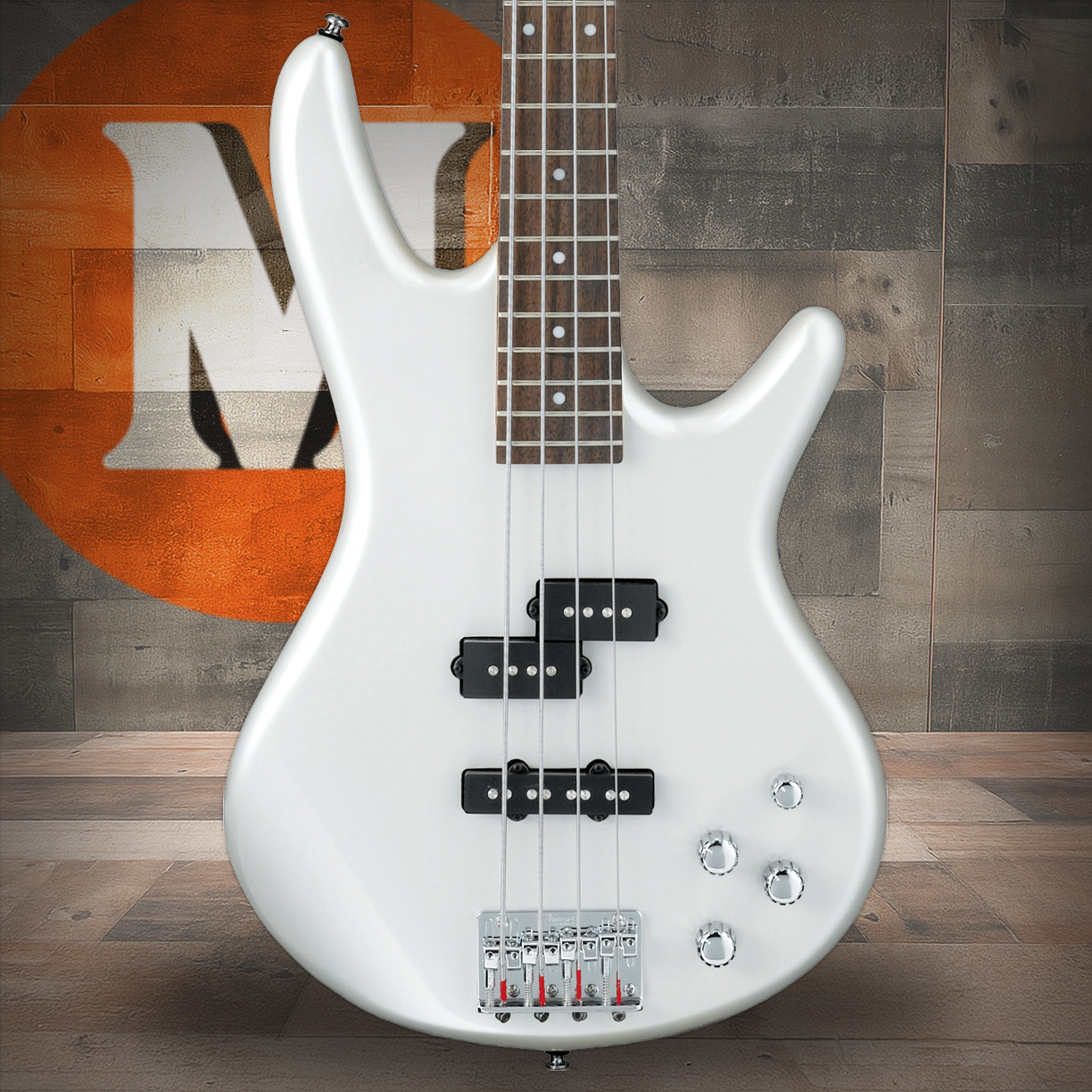 Ibanez Gio SR 4str Electric Bass - Pearl White (GSR200PW)|Musician Madness