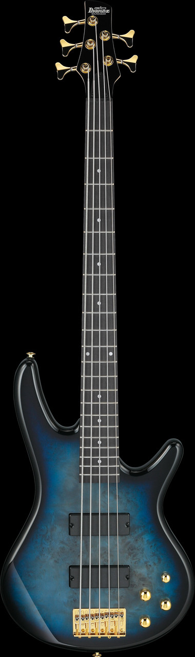 Ibanez Gio SR 5str Electric Bass - Transparent Marine Burst (GSR205PCTMU)|Musician Madness