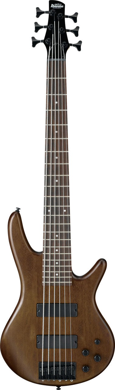 Ibanez Gio SR 6str Electric Bass - Walnut Flat (GSR206BWNF)|Musician Madness