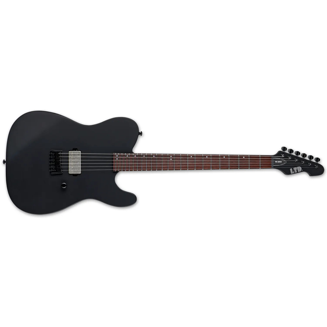 ESP LTD TE-201 Electric Guitar - Black (LTE201BLKS) | Musician Madness