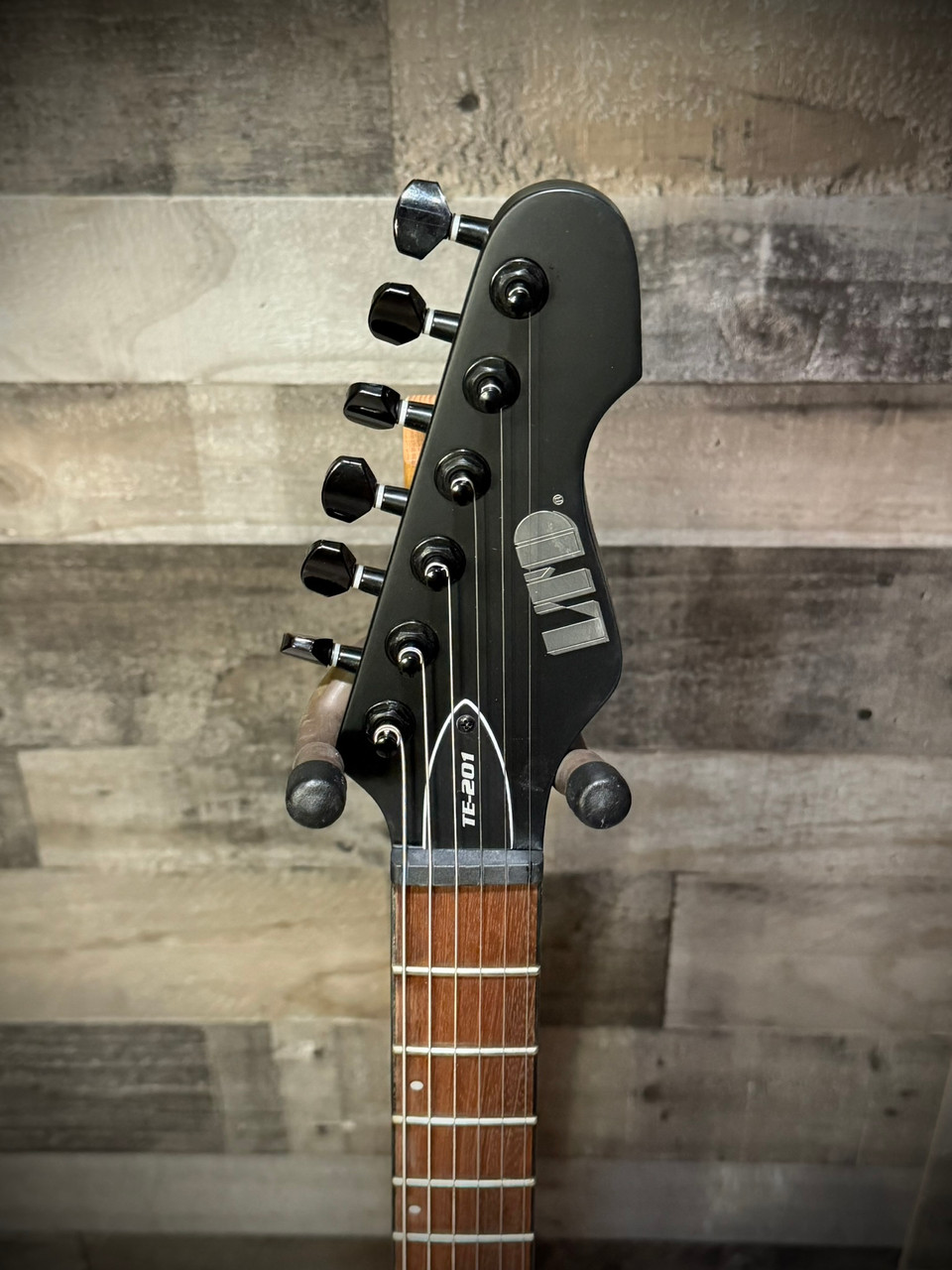 ESP LTD TE-201 Electric Guitar - Black (LTE201BLKS) | Musician Madness