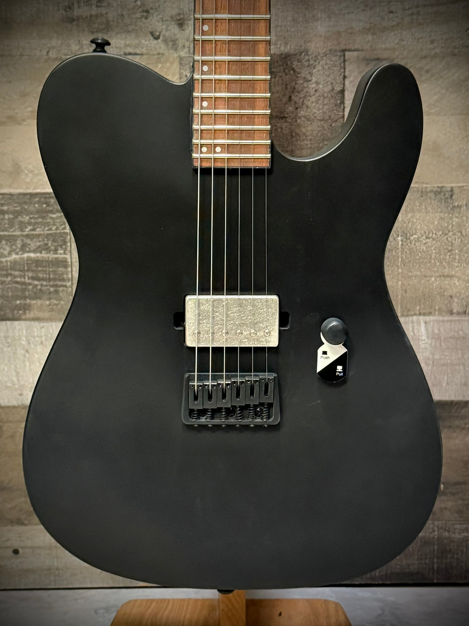 ESP LTD TE-201 Electric Guitar - Black (LTE201BLKS) | Musician Madness