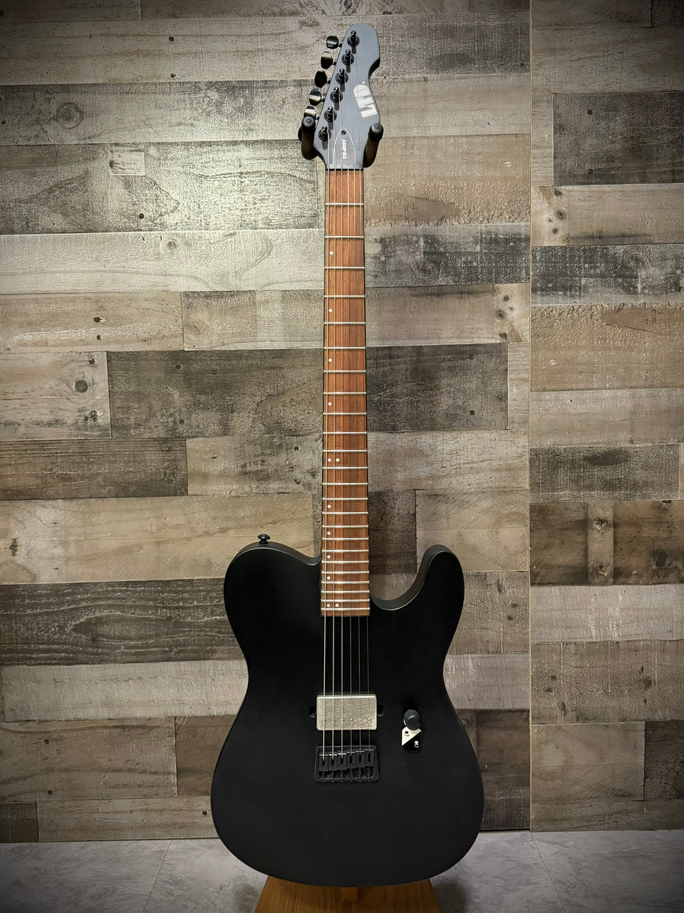 ESP LTD TE-201 Electric Guitar - Black (LTE201BLKS) | Musician Madness