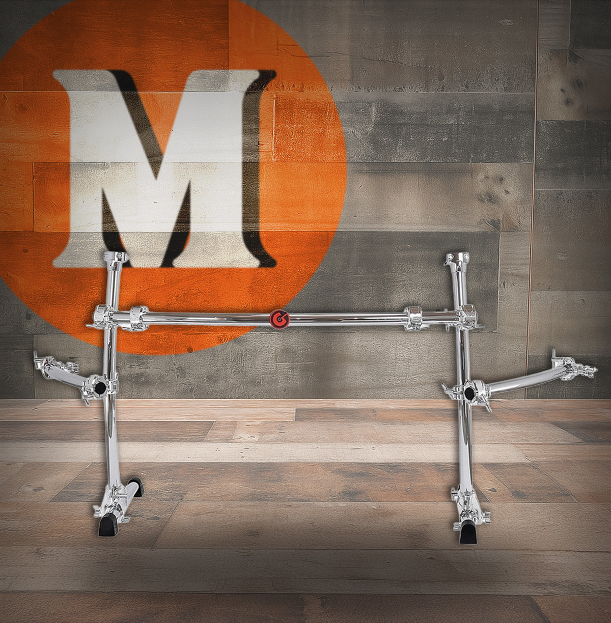 Gibraltar Curved Drum Rack with Wings (GDR125C-CHR) | Musician Madness