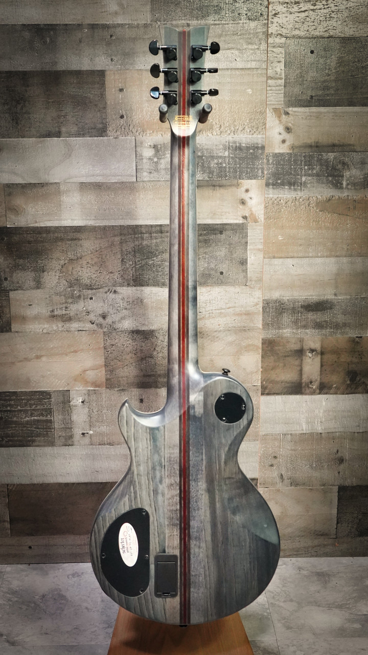Schecter Solo-II SLS Elite Evil Twin - Satin Black (1338) | Musician Madness