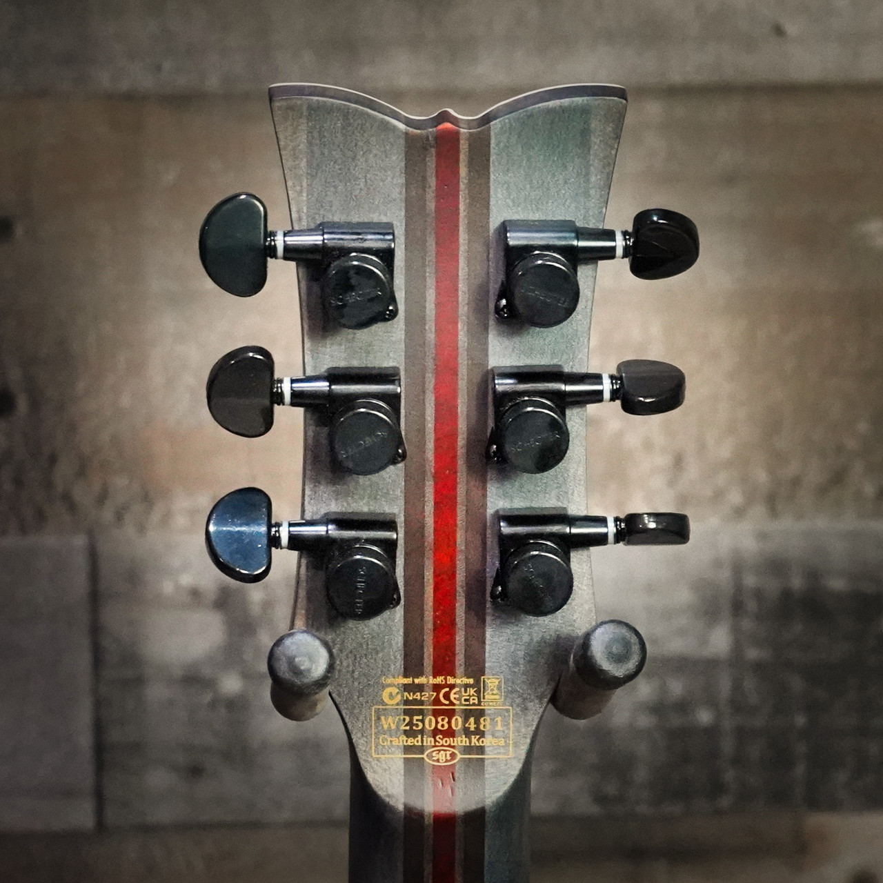 Schecter Solo-II SLS Elite Evil Twin - Satin Black (1338) | Musician Madness