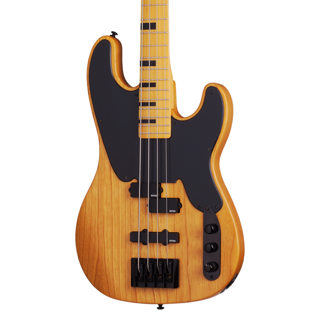 Schecter Model-T Session – Aged Natural Satin (2848) featuring swamp ash construction, passive pickups, smooth satin finish, and a vintage-inspired design built for versatile studio and live bass performance.