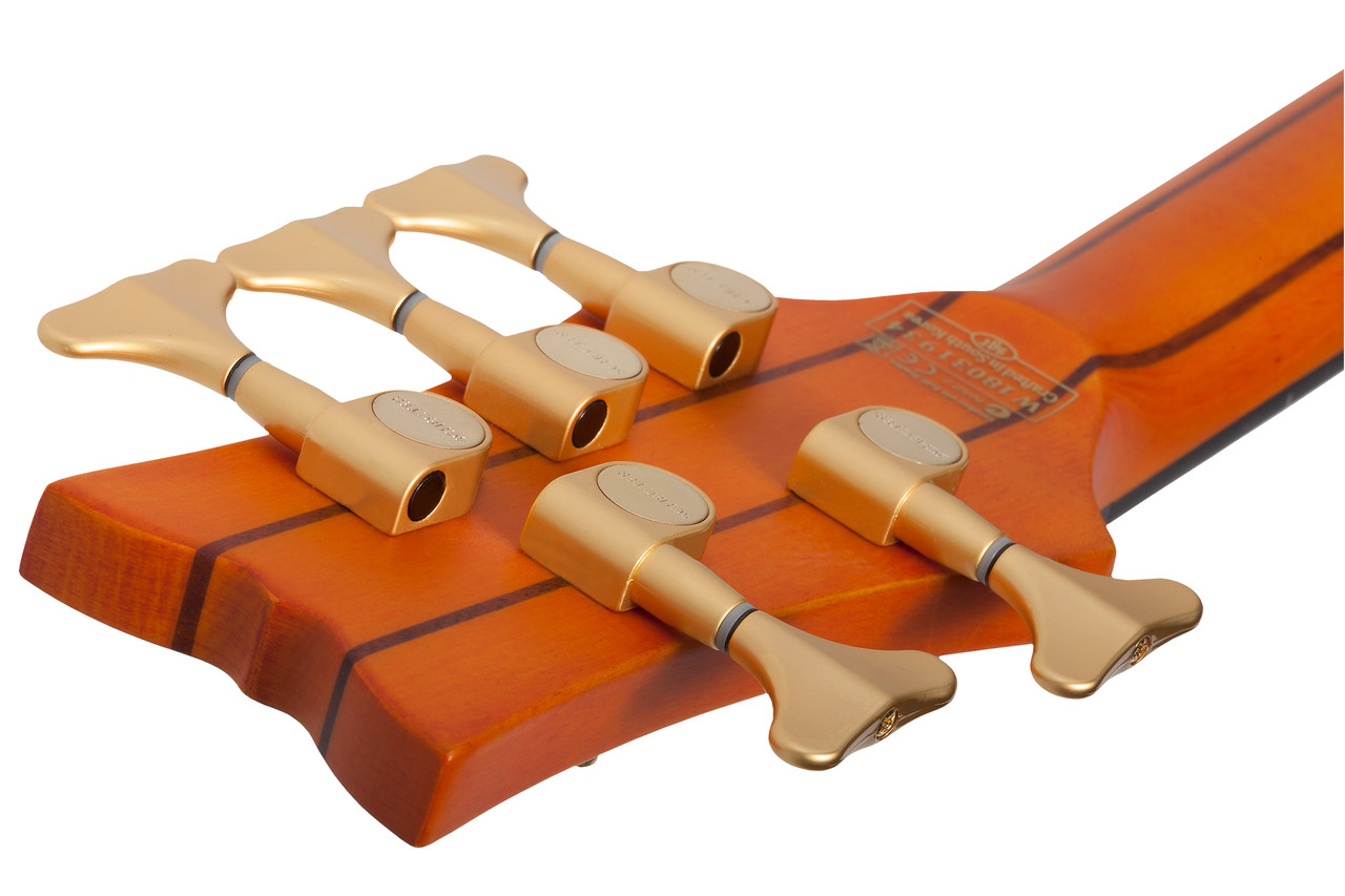 Schecter Stiletto Studio Bass Guitar - Honey Satin B-Stock (2720)