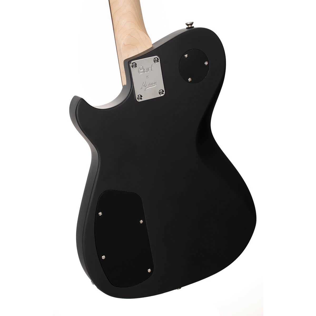 Cort Manson MBM-2H Electric Guitar - Satin Black (MBM2HBLACK) | Musician Madness