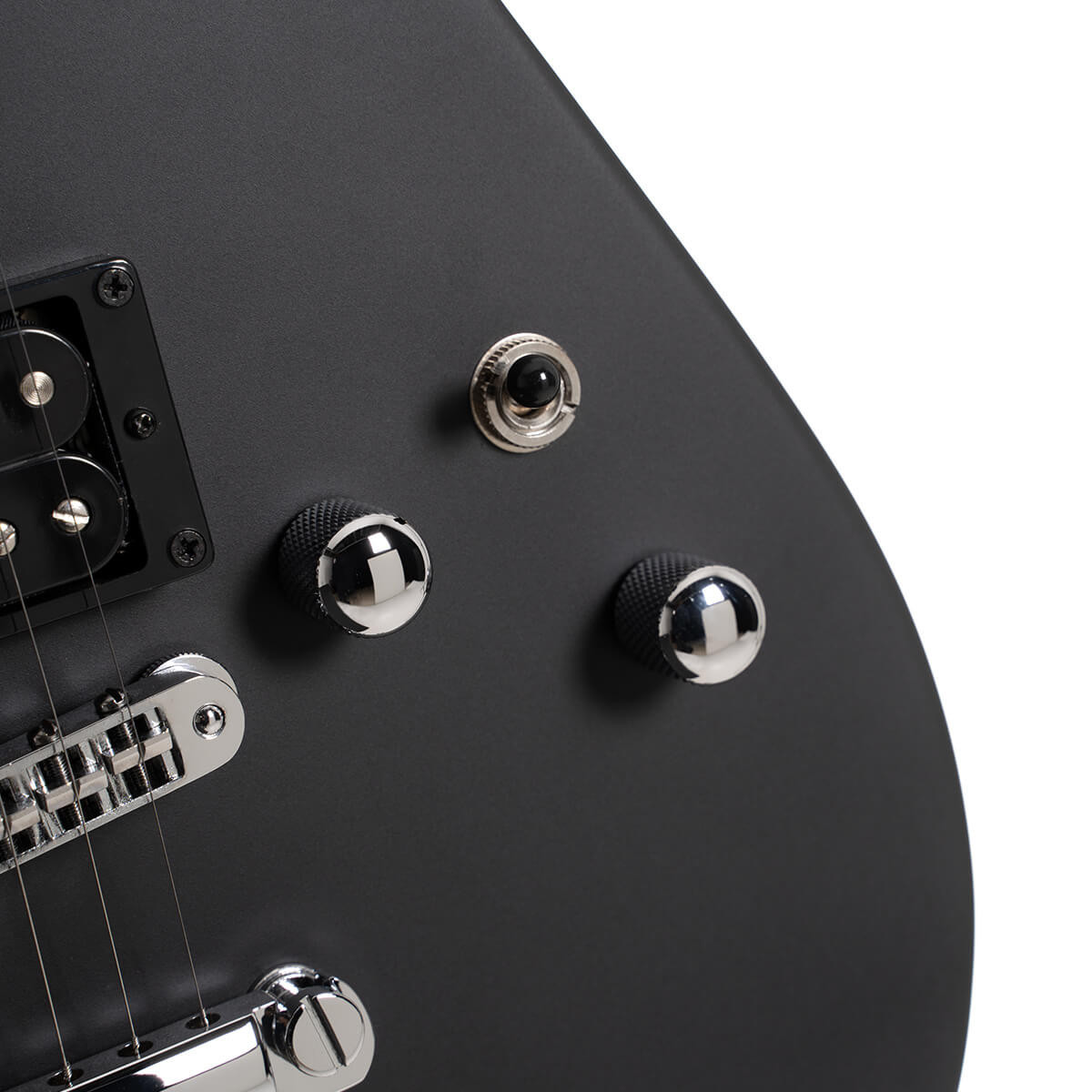 Cort Manson MBM-2H  Electric Guitar - Satin Black (MBM2HBLACK) | Musician Madness