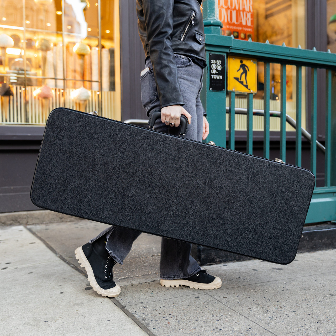 D'Angelico Bedford Long Bound Wood Case (BEDCASE-TKL) | Musician Madness