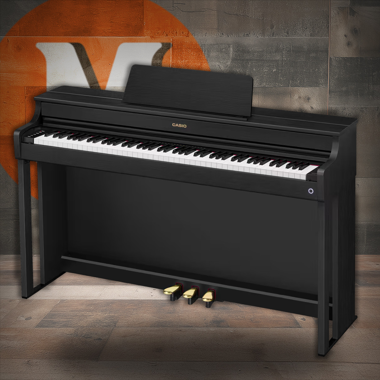 Casio AP-300 Digital Cabinet Piano - Black (AP-300BK) | Musician Madness