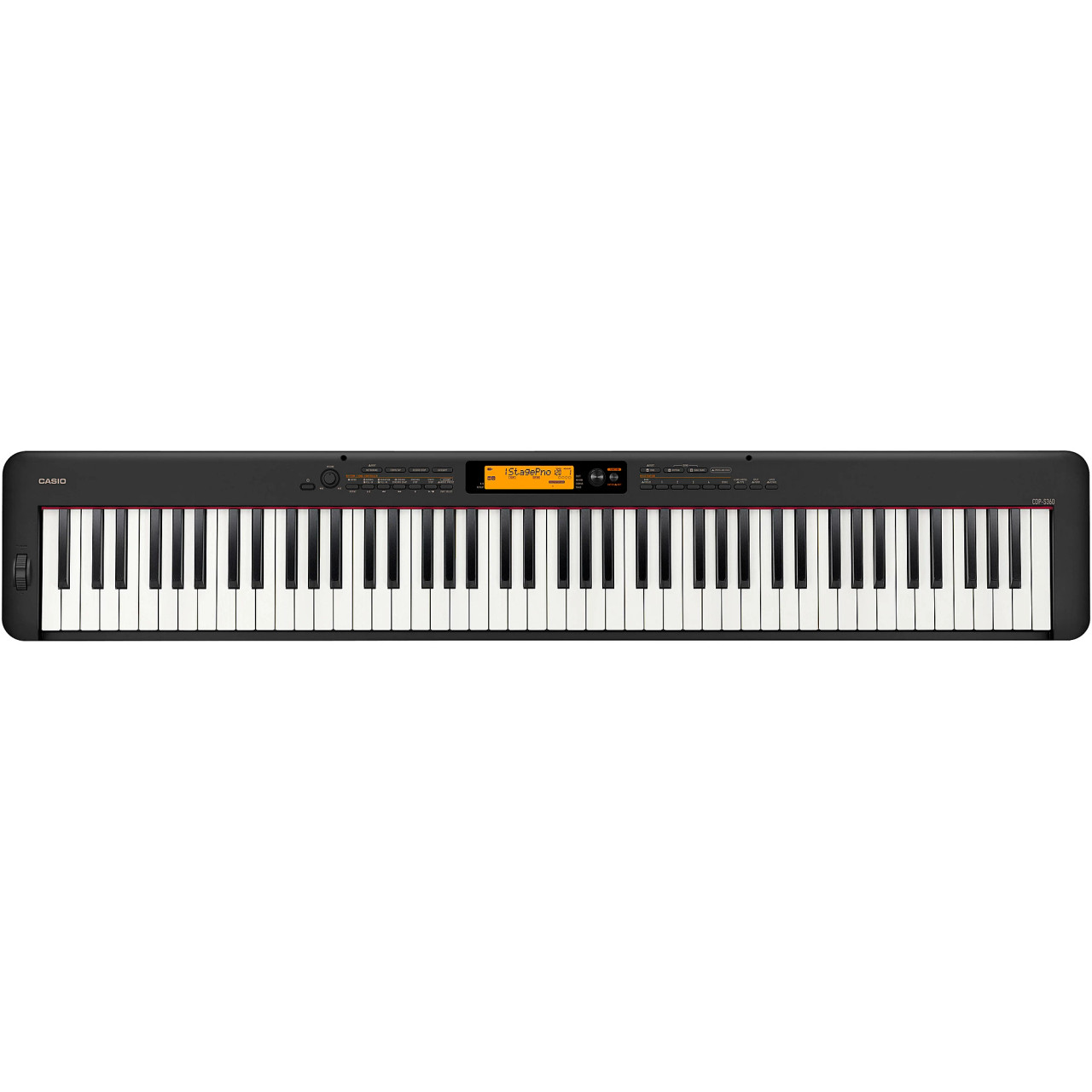 Casio CDP-S360 Compact Digital Piano - Black(CDP-S360)