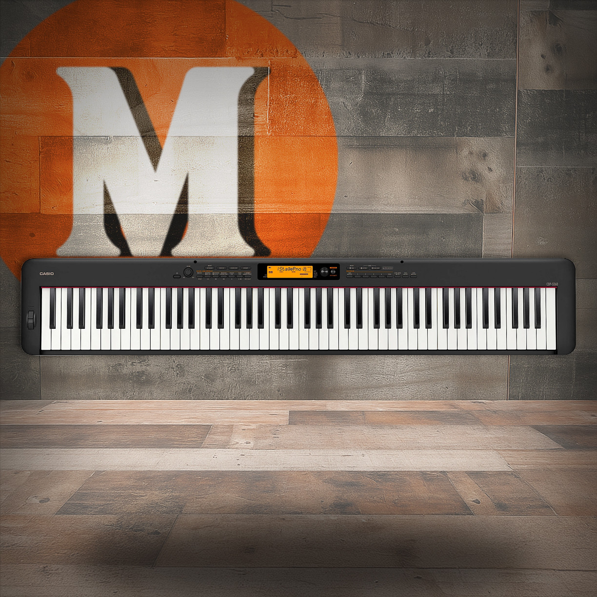 Casio CDP-S360 Compact Digital Piano - Black(CDP-S360)