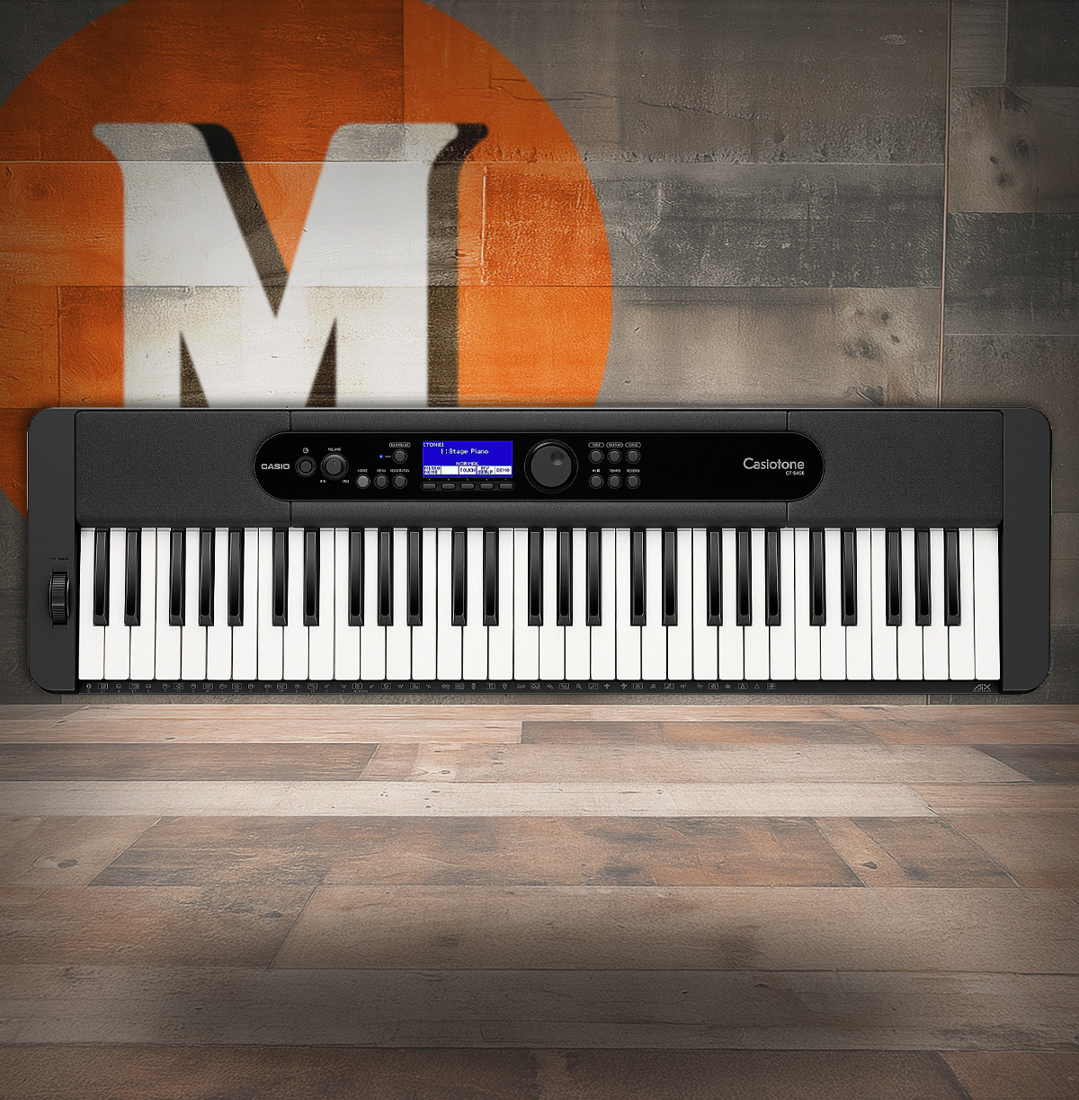 Casio Casiotone CT-S400 61-Key Portable Keyboard (CT-S400)